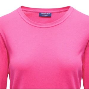 Brand NWOT Saint James Céline long sleeve t shirt- fushia - size 14/16